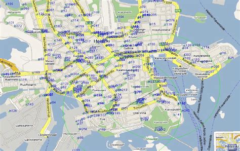 City map of Helsinki, Finland. | Download Scientific Diagram