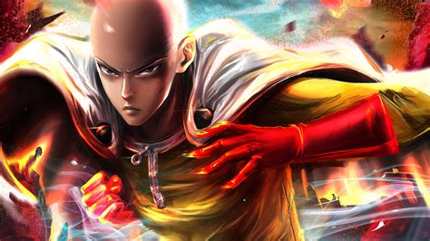 Saitama, One Punch Man, 4K, #133 Wallpaper PC Desktop