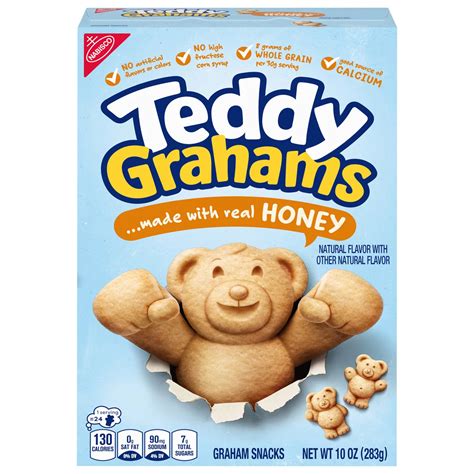 Nabisco Teddy Grahams Honey Graham Snacks - Shop Cookies at H-E-B