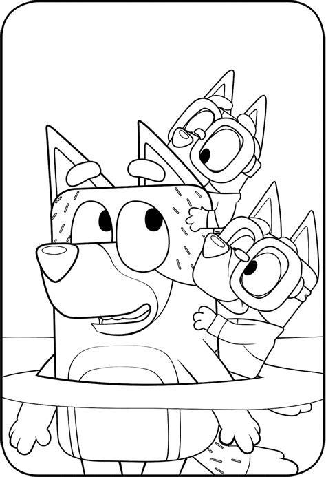 Bluey Coloring Pages - Best Coloring Pages For Kids