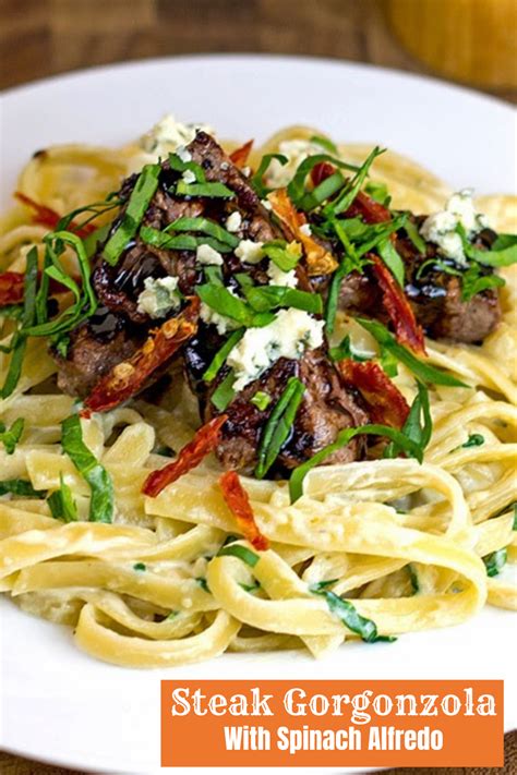 Steak Gorgonzola | Pork and beef recipe, Pasta dishes, Steak gorgonzola