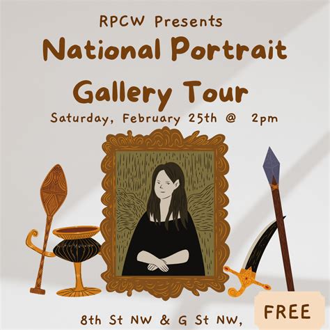 Highlights tour of the National Portrait Gallery - RPCV/W