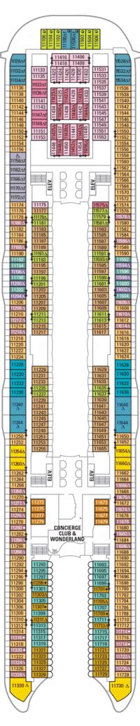 Deck 11 - Oasis of the Seas Deck Plans | Royal Caribbean Blog