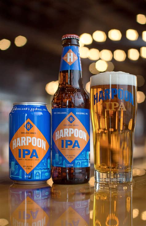 Harpoon Brewery Unveils New Look for Flagship “Harpoon IPA” - Absolute Beer