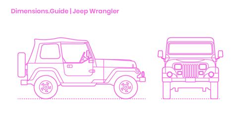 Jeep Wrangler Rubicon Dimensions