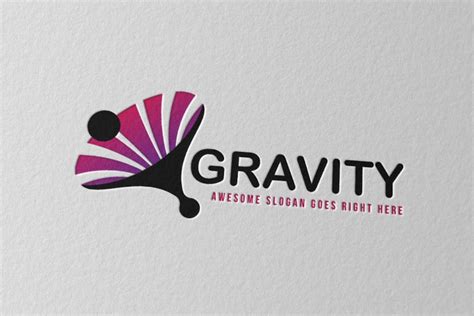 Gravity Logo, Graphic Templates - Envato Elements