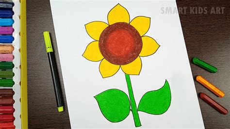 Cute Easy Drawings Of Flowers