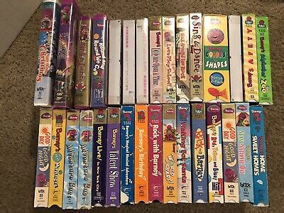 Huge Lot Of Barney Vhs Video Tapes Sold | The Best Porn Website