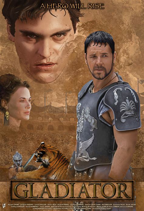 Gladiator | Poster By Laurent Carbonelle