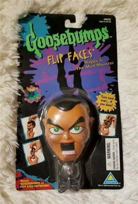 Goosebumps Flip Faces Slappy and The Mud Monster Vintage Toy 1996 NIB ...