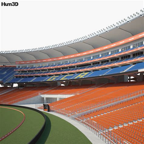 Narendra Modi Stadium 3D model - Architecture on Hum3D