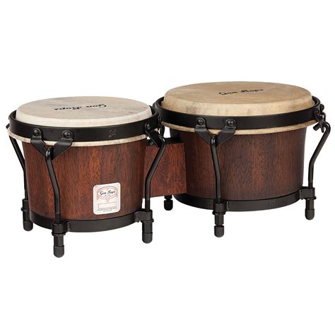 Gon Bops Mariano Bongo 7" & 8.5" with Black Hardware « Bongos