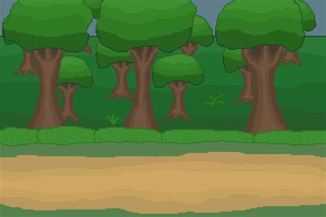 Pixilart - Background Forest Animation (ABB) by MrStarchy