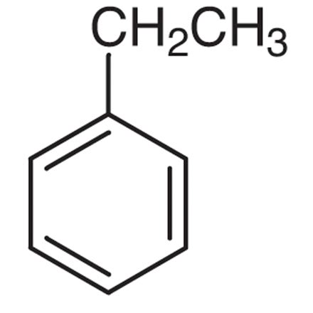 Draw the structure of the product formed when benzene reacts with ...