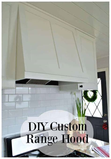 DIY Custom Range Hood