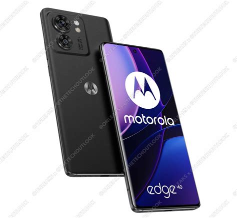 Motorola Edge 40: New leak reveals European pricing and full design ...