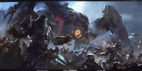 ArtStation - Halo Wars 2 concept art part 1, Ignacio Bazan Lazcano ...