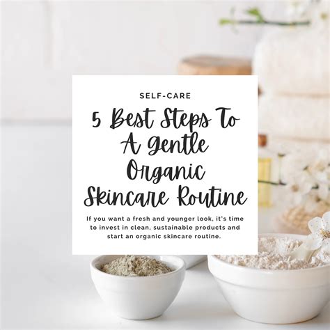 5 Best Steps To A Gentle Organic Skincare Routine | Riyah Speaks ...