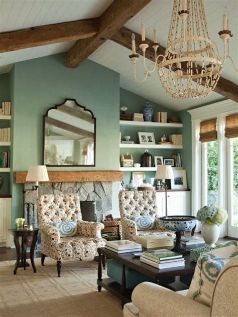 OMG... this picture makes seafoam green look so adult! | Living room ...