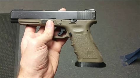 3D printed Glock 34 flared magwell. - YouTube