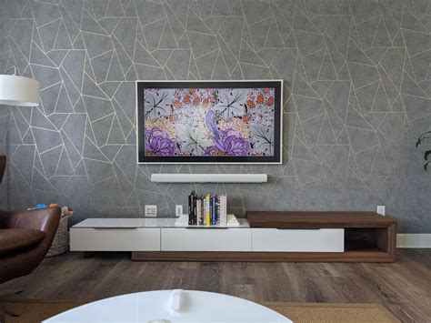 Arc wall mounted with Samsung frame TV : sonos