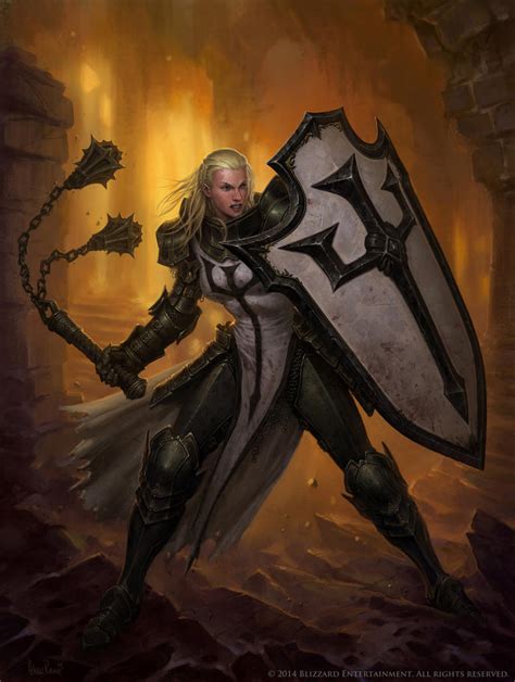 Female Crusader by Glenn Rane by GlennRaneArt on DeviantArt