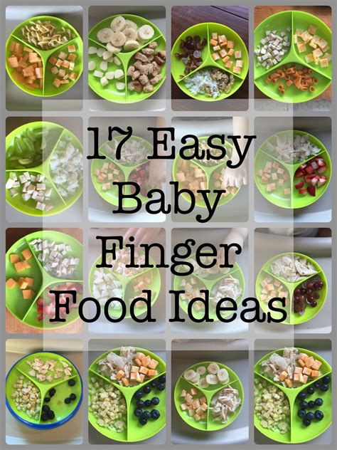 Easy Baby Finger Foods | Baby food recipes, Homemade baby foods, Baby ...