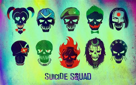 🔥 Free Download Suicide Squad Picha Skull Karatasi La Kupamba Ukuta by ...