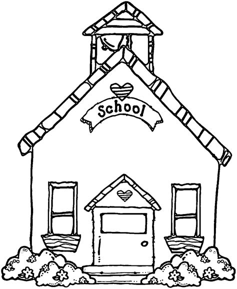 6+ Schoolhouse Clipart - Preview : School House Clip | HDClipartAll