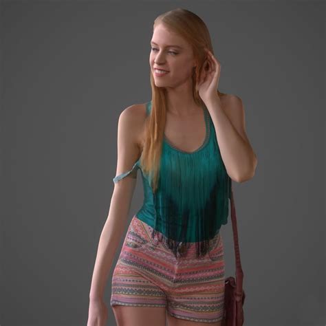 3d model female realistic