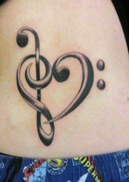 150+ Meaningful Treble Clef Tattoo Designs for Music Lovers (2022)