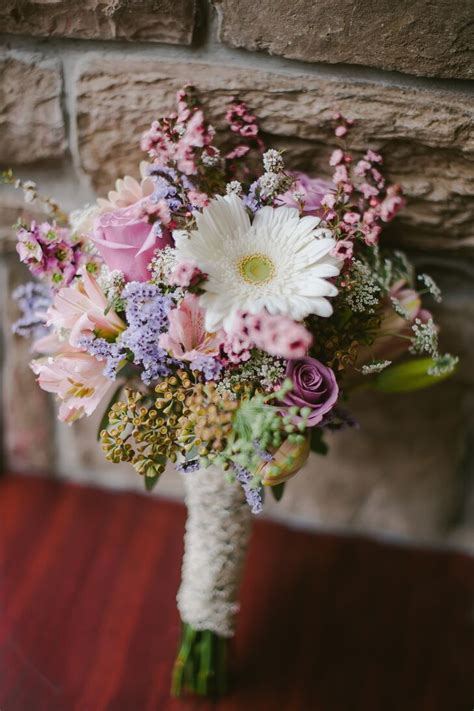 Rustic Spring Bridal Bouquet