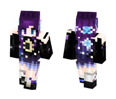 Download ". Galaxy Girl v2.0 ☾。. Minecraft Skin for Free ...