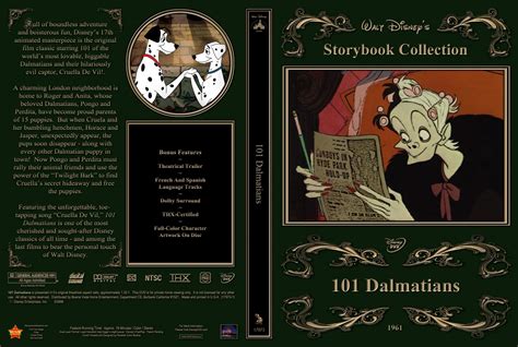 101 Dalmatians - Movie DVD Custom Covers - One Hundred And One ...