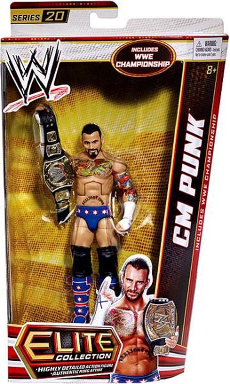 WWE Wrestling Elite Collection Series 20 CM Punk Action Figure WWE ...