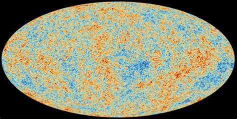 Map : The cosmic microwave background - a map from ESA’s Planck ...