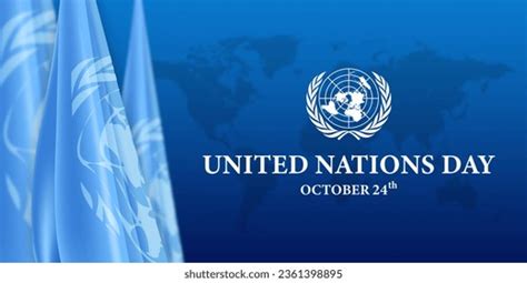 United Nations Flag Un Logo Real Stock Photo 2361400729 | Shutterstock