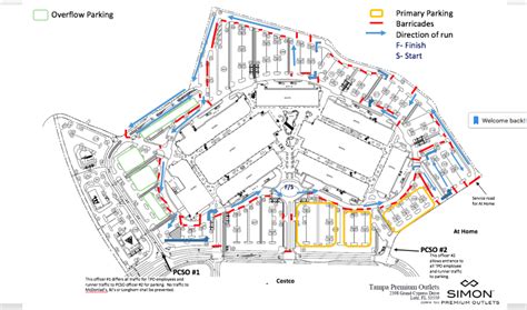 Tampa Premium Outlets Map