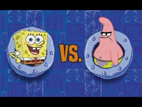 SpongeBob SquarePants: Typing Tournament Round 1 SpongeBob vs. Patrick ...