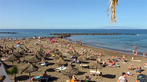 Tenerife 2016 Playa De Fanabe Beach - Playa de la Americas [4K] - YouTube