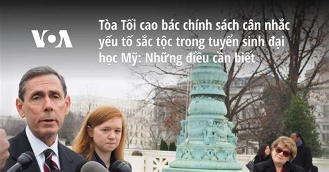 Tòa Tối cao bác chính sách cân nhắc yếu tố sắc tộc trong tuyển sinh đại ...