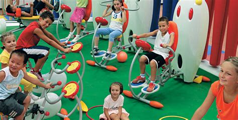 What commercial Gym equipment is available for kids?