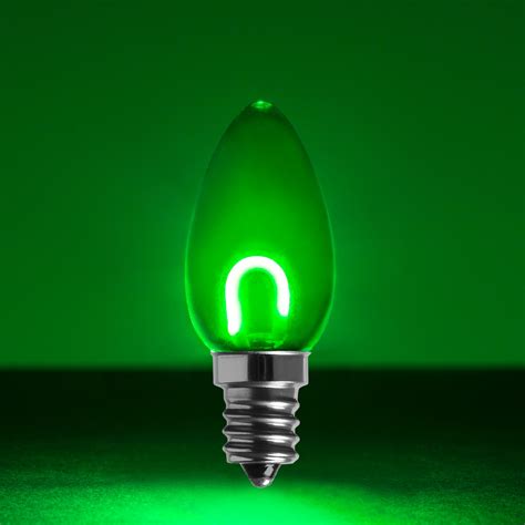 Green Light Bulbs