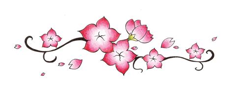 Japanese Cherry Blossom Drawing at GetDrawings | Free download