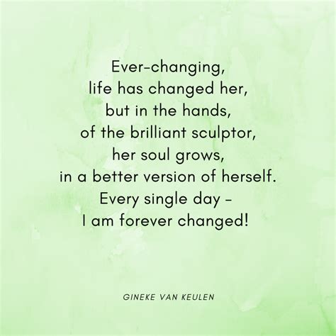 Forever Changed | Gineke van Keulen