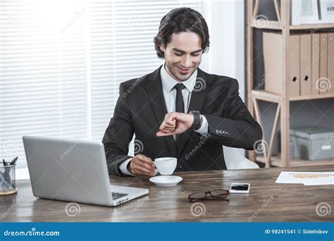 Business Man Working in the Office Job Concept Stock Image - Image of ...