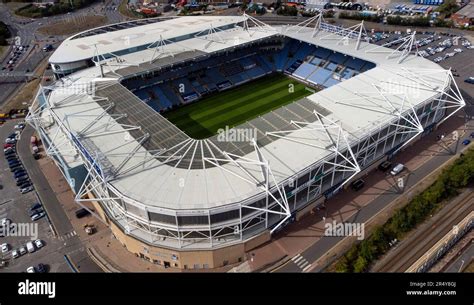 Aerial view of the Coventry Building Society Arena, home of Coventry ...