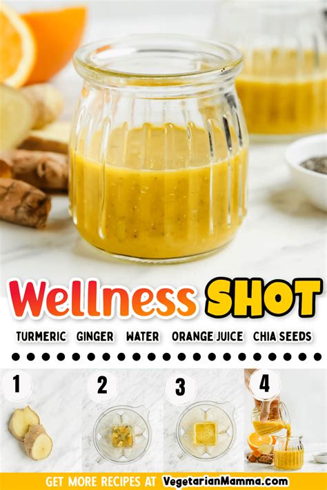 Wellness Shot Recipe - Vegetarian Mamma