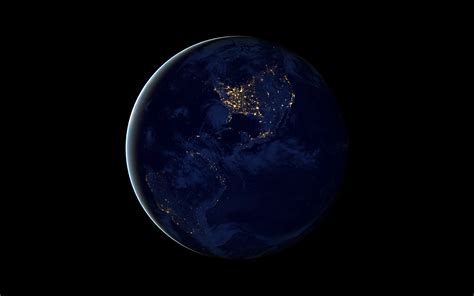 95 Earth Night Hd Wallpaper Picture - MyWeb