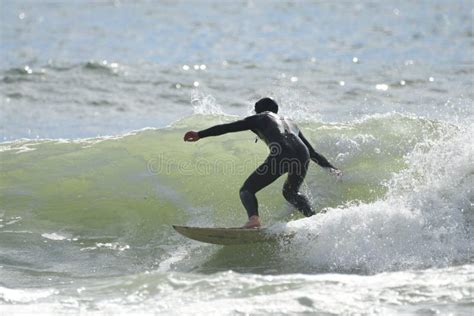 Surfing at First Beach in La Push, WA Editorial Photo - Image of push ...